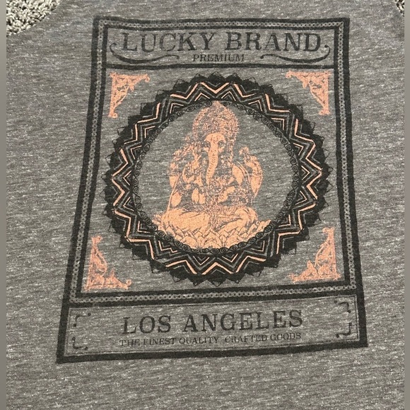 Lucky Brand | Los Angeles Ganesh Graphic Tank - Picture 4 of 4